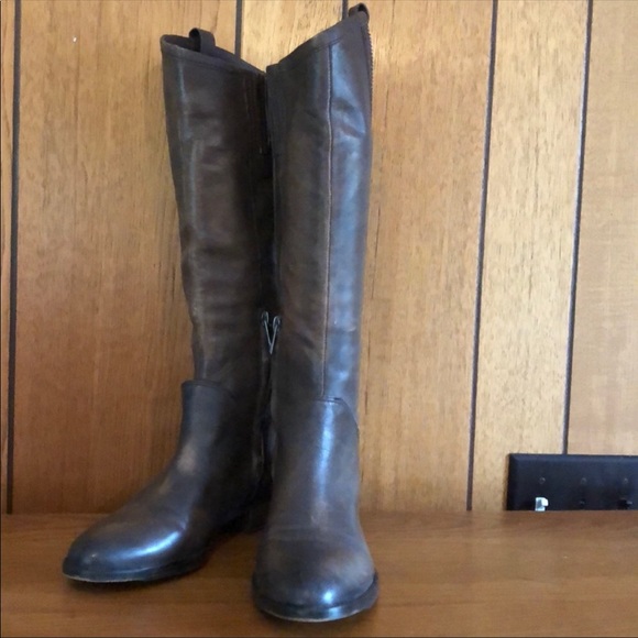Sam Edelman Two Tone Boots - Picture 3 of 5